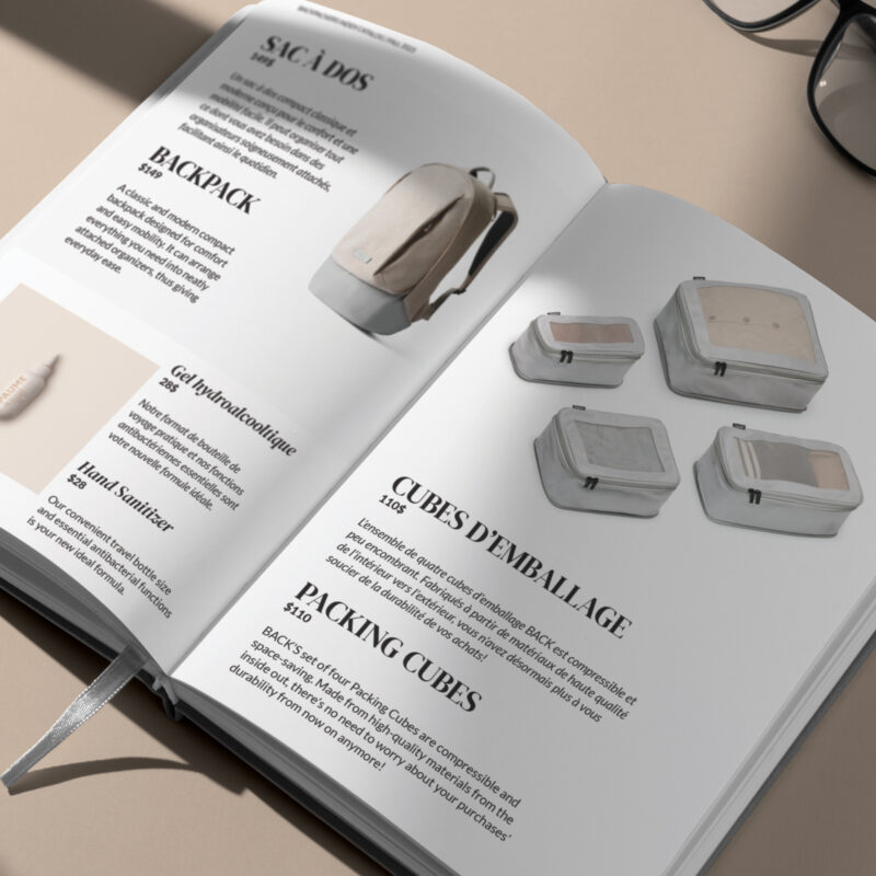 Catalog layout