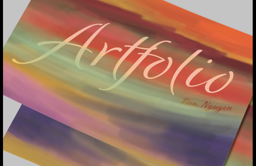 Artfolio mockup